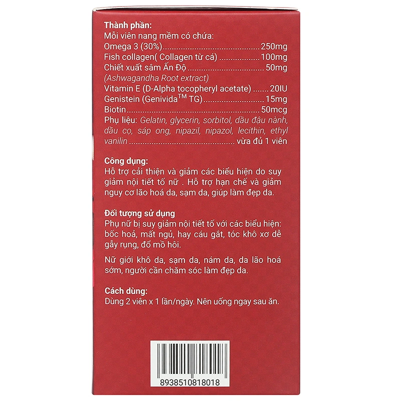 Thực phẩm bảo vệ sức khỏe Marilyn Plus lọ 30 viên - 5